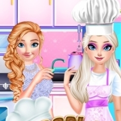 Jogo Anna e Elsa Preparam Bolachas de Chocolate