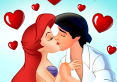 Ariel Beija o Príncipe Eric