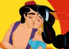 Beije a Princesa Jasmine