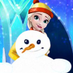 Jogo Brinque na Neve Com Princesas Disney