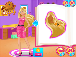 Jogos de Vestir a Super Barbie no Meninas Jogos