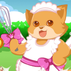 Jogos de Cozinhando com o Gato Bubu no Meninas Jogos