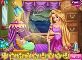Rapunzel Cuida do Bebê - screenshot 3