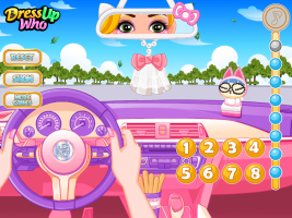 Jogos de Decorar o Carro da Barbie no Meninas Jogos