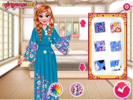Decore os Quimonos das Princesas e da Barbie - screenshot 1