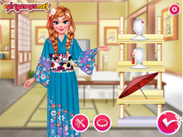 Decore os Quimonos das Princesas e da Barbie - screenshot 2