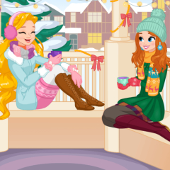 Jogo Dia de Inverno Com as Princesas