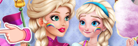 Elsa Enrolando Com Barbie