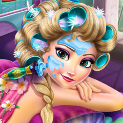 Spa para Elsa Frozen - Jogos para Meninas