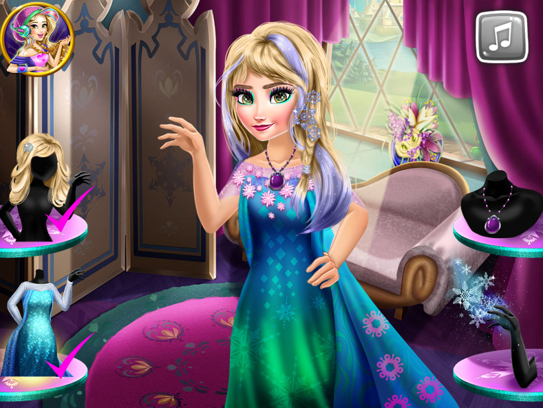 Spa para Elsa Frozen - Jogos para Meninas