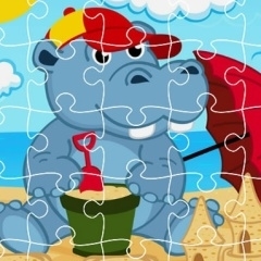 Jogo Hippo Jigsaw
