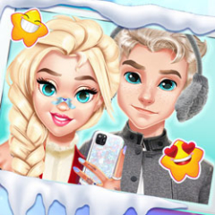 Jogo Jack Frost e Elsa tiram uma Selfie