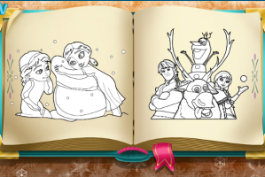 Livro de Colorir Frozen - screenshot 3