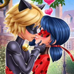 Jogo Miraculous Ladybug Beija Cat Noir