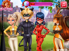 Miraculous Ladybug Beija Cat Noir - screenshot 3