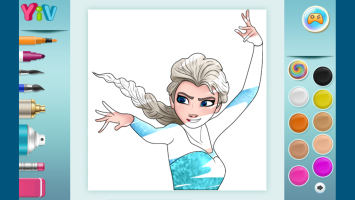 O Livro de Colorir da Elsa - screenshot 3