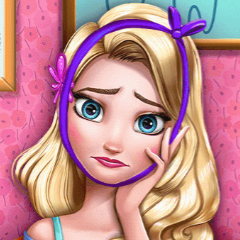 Frozen Elsa no Médico de Nariz - jogos online de menina