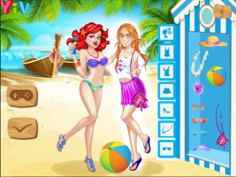 Princesas Disney na Praia - screenshot 1