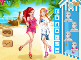 Princesas Disney na Praia - screenshot 2