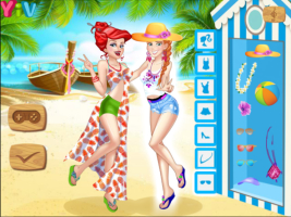 Princesas Disney na Praia - screenshot 3