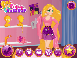 Rapunzel, Bela e Ariel: Farra na Discoteca - screenshot 1