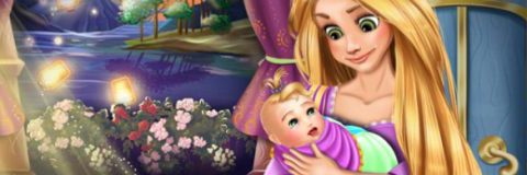 Rapunzel Cuida do Bebê