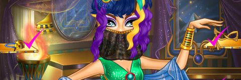 Jogo cabeleireiro monster high