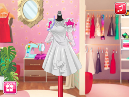 Jogo da Barbie boneca: Barbie vestida para casamento foi atacada por uma  menina má ! 