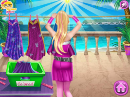 Super Barbie Lava as Roupas - screenshot 3