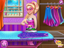 Super Barbie Lava as Roupas - screenshot 4