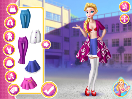 Tiana, Ariel e Elsa na Escola das Princesas - screenshot 3