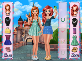 Uma Selfie com a Anna e a Ariel - screenshot 1
