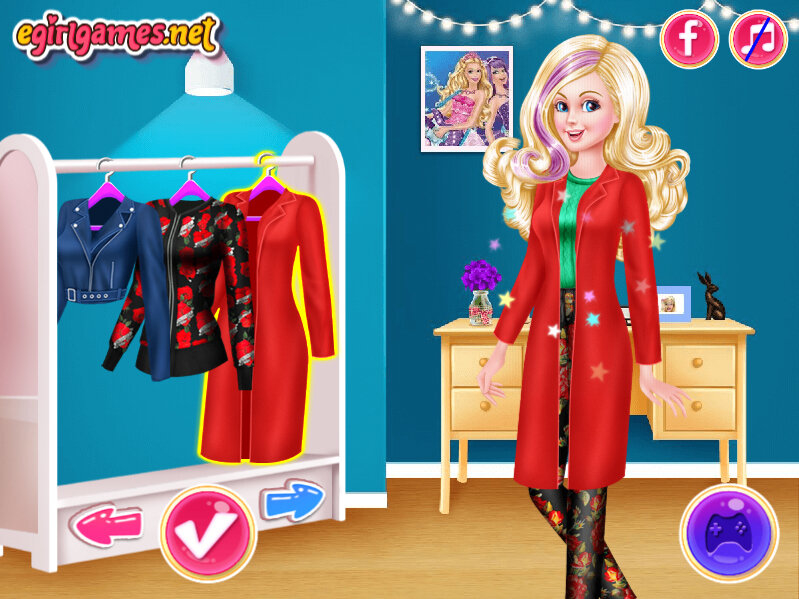 Jogos de Disputa de Moda da Barbie e Arlequina no Meninas Jogos