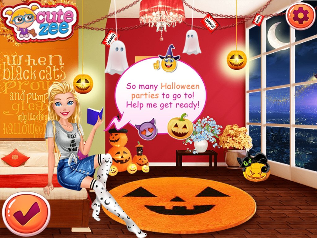 Barbie Maquiagem para o Halloween - jogos online de menina