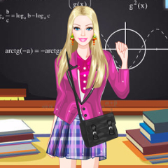 Jogo Vista Barbie Colegial