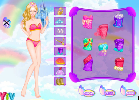 Vista Barbie Com Pégaso - screenshot 1
