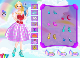 Vista Barbie Com Pégaso - screenshot 3