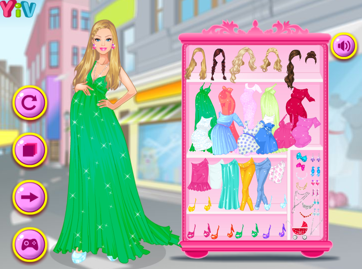 Barbie Gravida Elegante - jogos online de menina